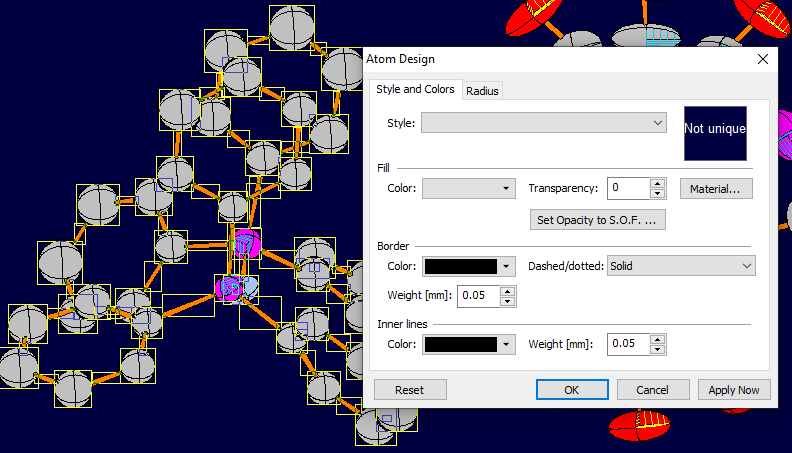 Edit Atom Design example 1