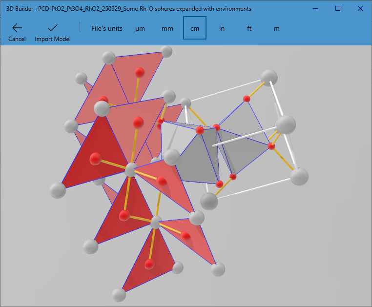 Screenshot of 3D Builder